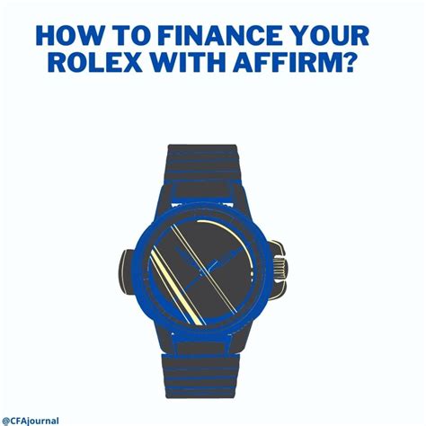 rolex finance deals|rolex preowned pay with affirm.